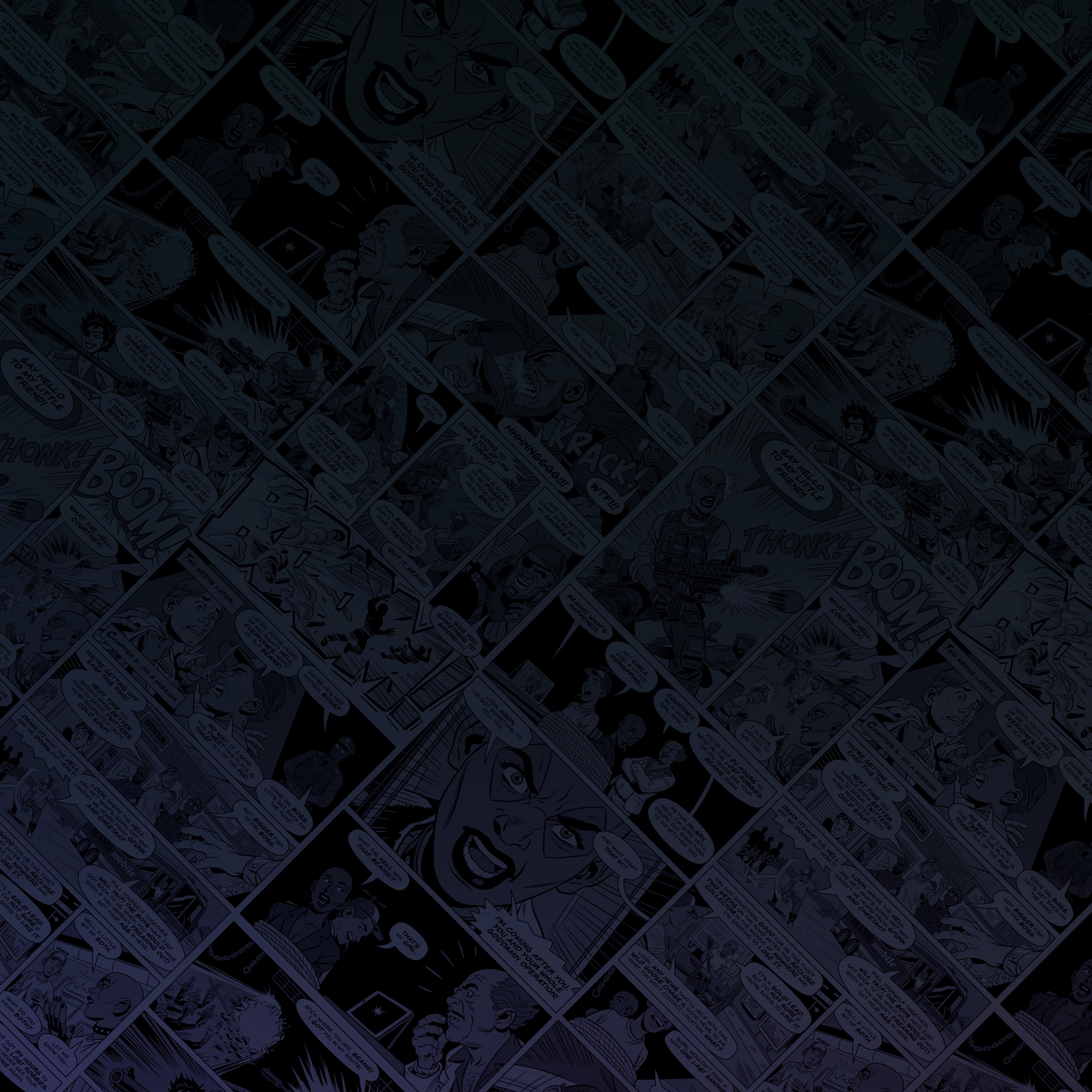 Comic book background